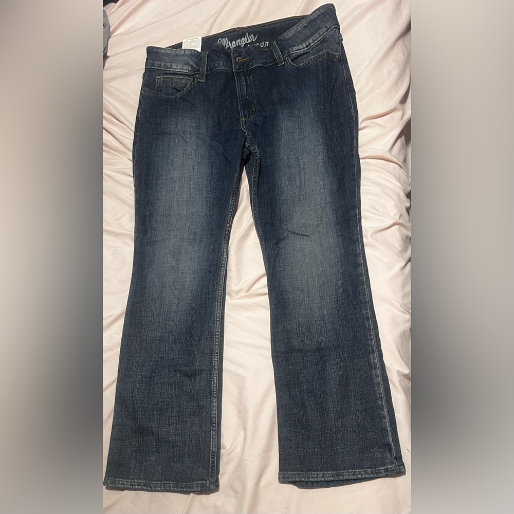 Wrangler Dark Blue Women's Boot Cut Jeans
